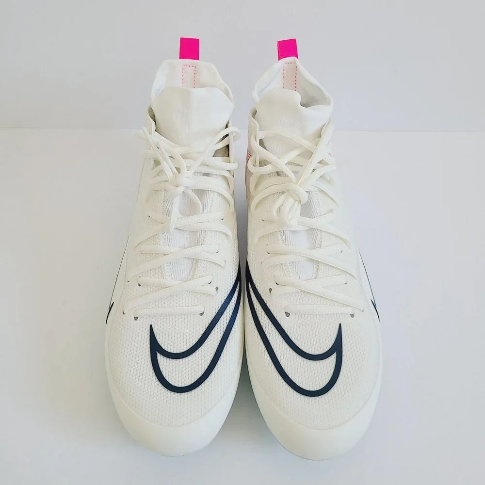 NEW Nike Alpha Huarache 8 Elite LAX Lacrosse Cleats CW4440-116 Size 9.5 Sail - Picture 2 of 8